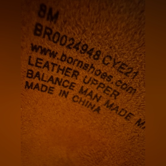 Born Hudson Sling Back Brown Leather Women's Mules - Picture 8 of 8